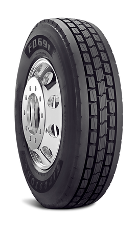 11225 FIRESTONE FD691 PLUS 14PLY ( CLOSED DRIVE)