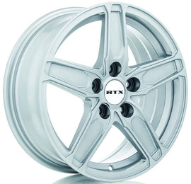 16X6.5 5X114.3 +42 64.1 CONE SEAT - RTX FROST SILVER